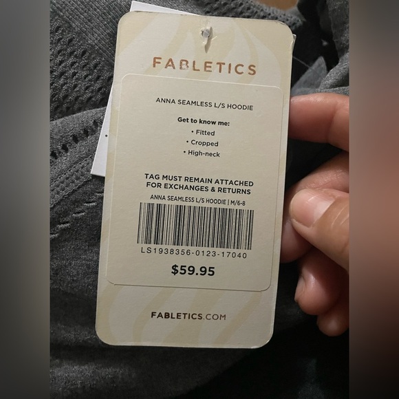 #242 Fabletics Anna Seamless L/S Hoodie - Picture 5 of 5